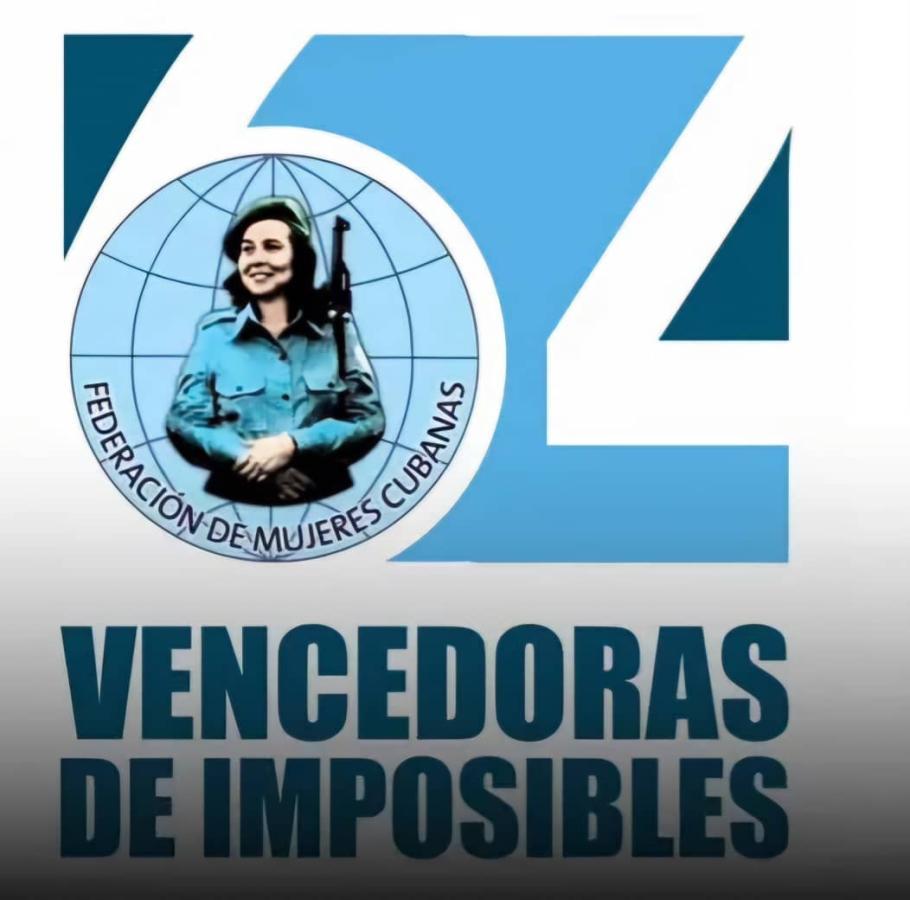 Felicidades a todas nuestras federadas de la flameante Federación de Mujeres Cubanas (FMC)